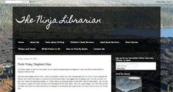 Desktop Screenshot of ninjalibrarian.com
