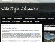 Tablet Screenshot of ninjalibrarian.com